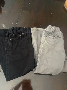 Levi’s Black and Light Gray Jeans - Classic Straight
